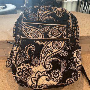 Vera Bradley Large Tech Backpack (midnight paisley)